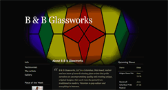 Desktop Screenshot of bandbglassworks.com